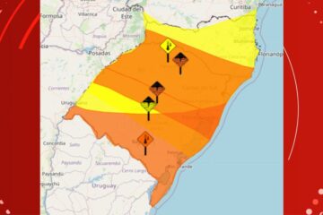 Semana promete chuvas intensas e declínio de temperatura no RS