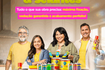 Quartzolit inova ao ampliar linha de adesivos e selantes com conceito de família de produtos