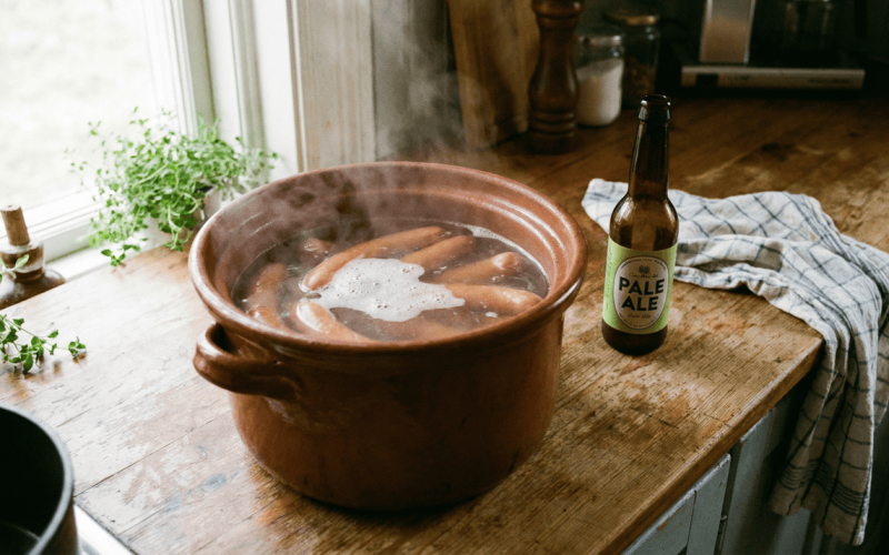 Transforme o cozimento da salsicha com este incrível ingrediente extra