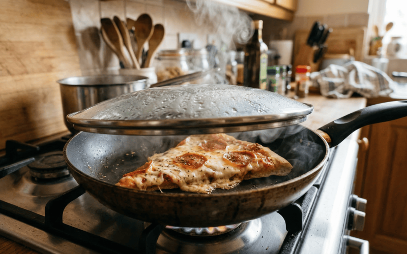 A melhor forma de reaquecer pizza, de acordo com chefs: esqueça o micro-ondas e o forno