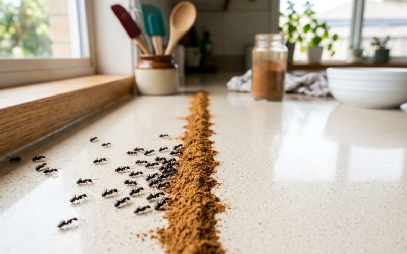 Diga adeus às formigas: descubra o poder da canela em pó como repelente natural!