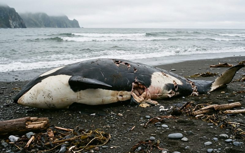 Cientistas investigam mistério sombrio: orcas podem estar se caçando em praias russas após foto intrigante enviada a Olga