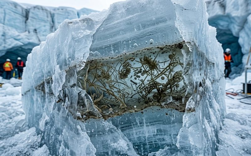 Bactéria de 5.000 anos encontrada no gelo revela resistência a antibióticos contemporâneos antes mesmo de sua criação