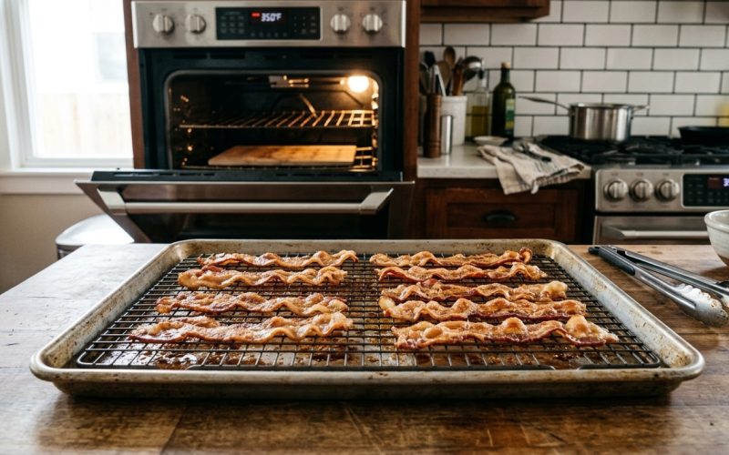 Descubra o segredo do chef para um bacon mais crocante e saboroso: diga adeus à frigideira!