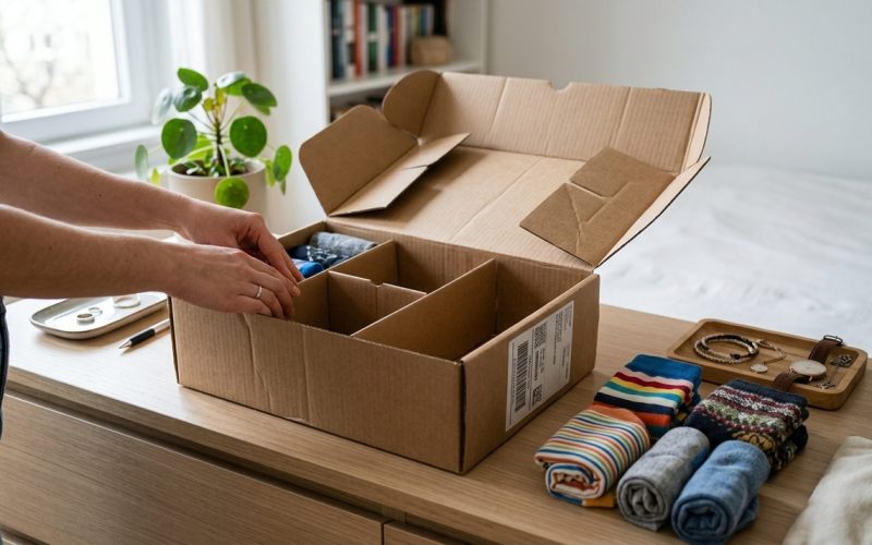 Versatilidade das caixas de papelão: novas utilidades para as embalagens de suas compras online