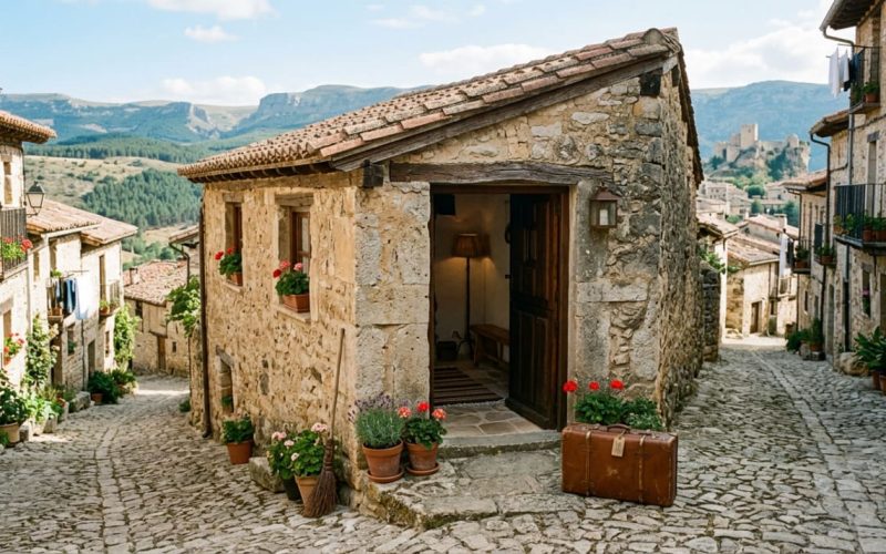 Vila alpina de 40 habitantes oferece lar gratuito e serenidade nas montanhas da Europa em busca de novos moradores.