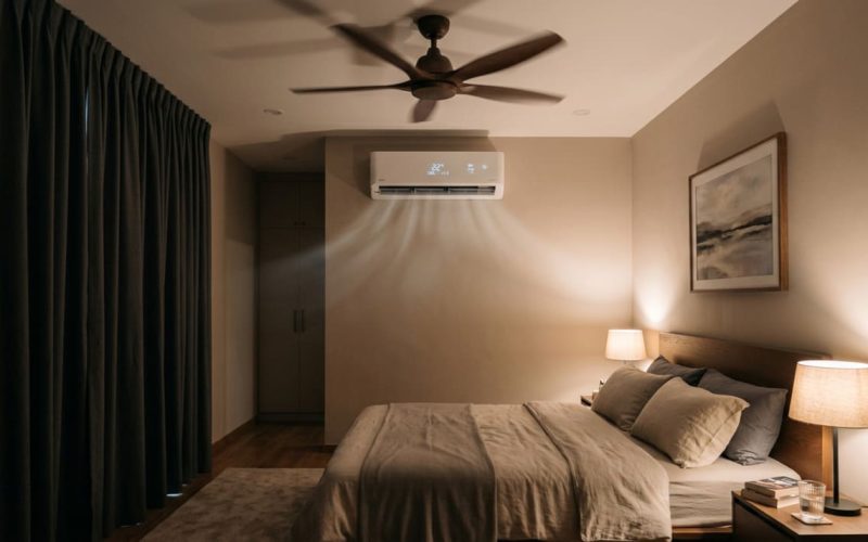 Dicas essenciais para famílias que alternam entre ar condicionado e ventilador
