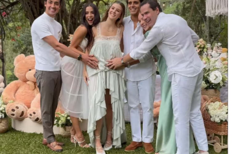 Família em Festa: Laura Nunes, primogênita de Ricardo Nunes, anuncia primeira gravidez e revela o sexo do bebê