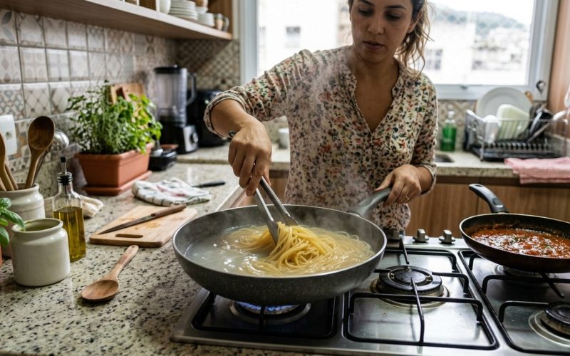 Descubra uma técnica rápida e prática para preparar macarrão sem usar panela