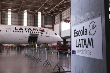 Latam Brasil lança programa de bolsas para capacitação de mecânicos aeronáuticos