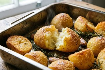 Transforme suas batatas assadas em crocância perfeita com este ingrediente secreto!