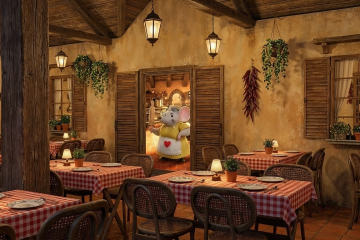 Cantina em Gramado traz a magia dos ‘ratinhos’ para a experiência de jantar