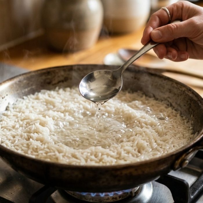 Os benefícios surpreendentes de adicionar vinagre ao arroz durante o cozimento