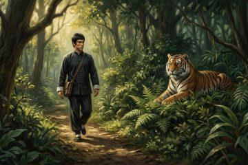 Bruce Lee reflete: “Acreditar que a bondade garante proteção é como achar que um predador respeitará sua dieta.