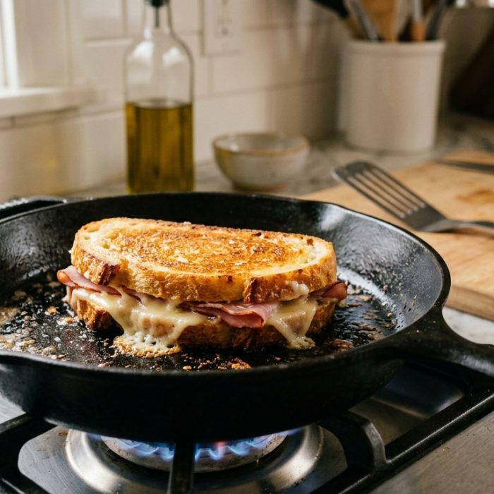 O segredo do misto-quente ideal: manteiga do lado de fora, segundo os chefs