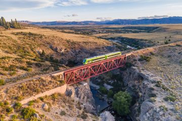 Trem Patagônico liga o litoral aos Andes em uma jornada de 820 km