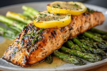 Salmão Assado: 5 Opções Proteicas para um Almoço Saudável