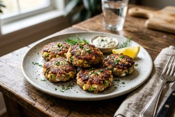 Jantar rápido e saudável: como fazer um prato dourado com atum e ovos, livre de farinha